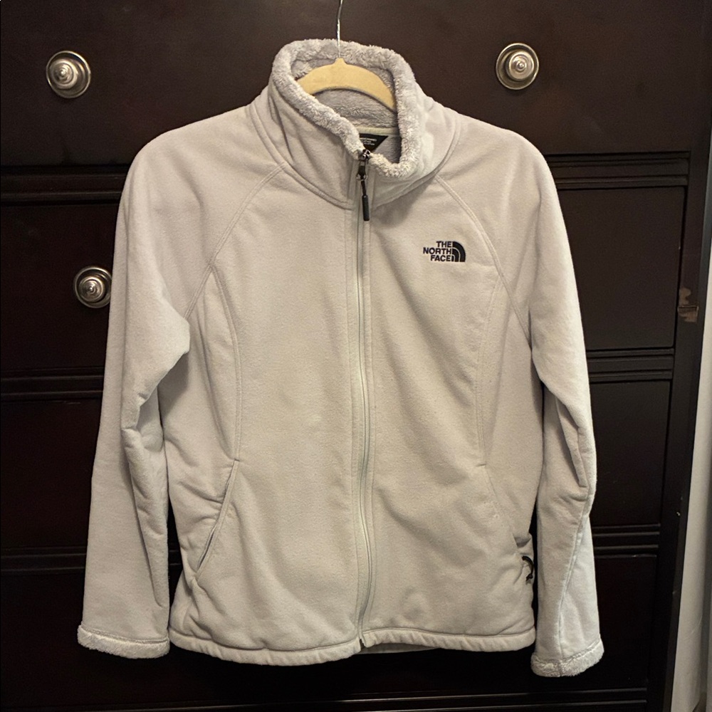 The North Face Light Gray Fleece Jacket